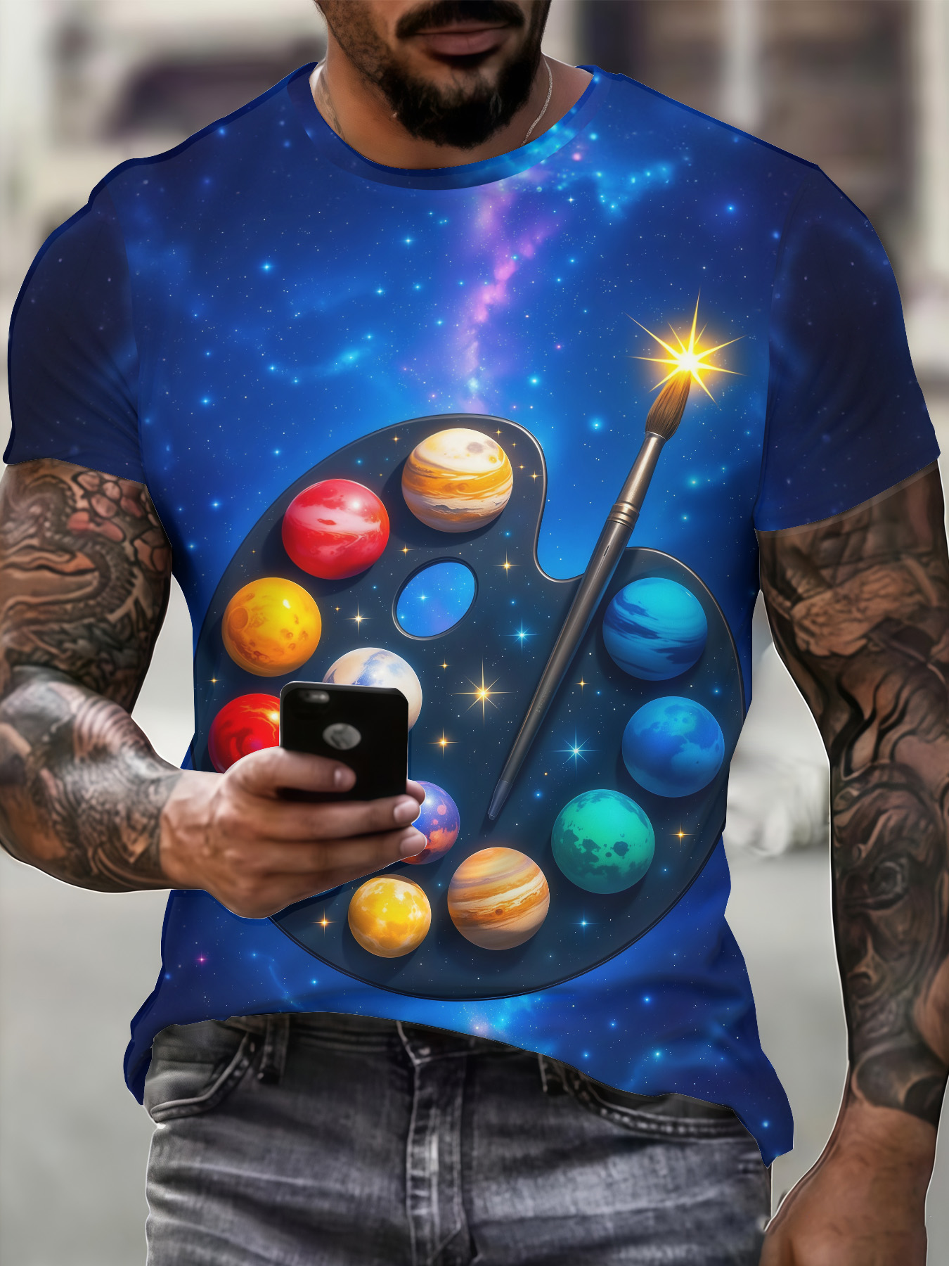 Men's T-shirt 2026 Original De - Summer Clothing Palette recension och pris