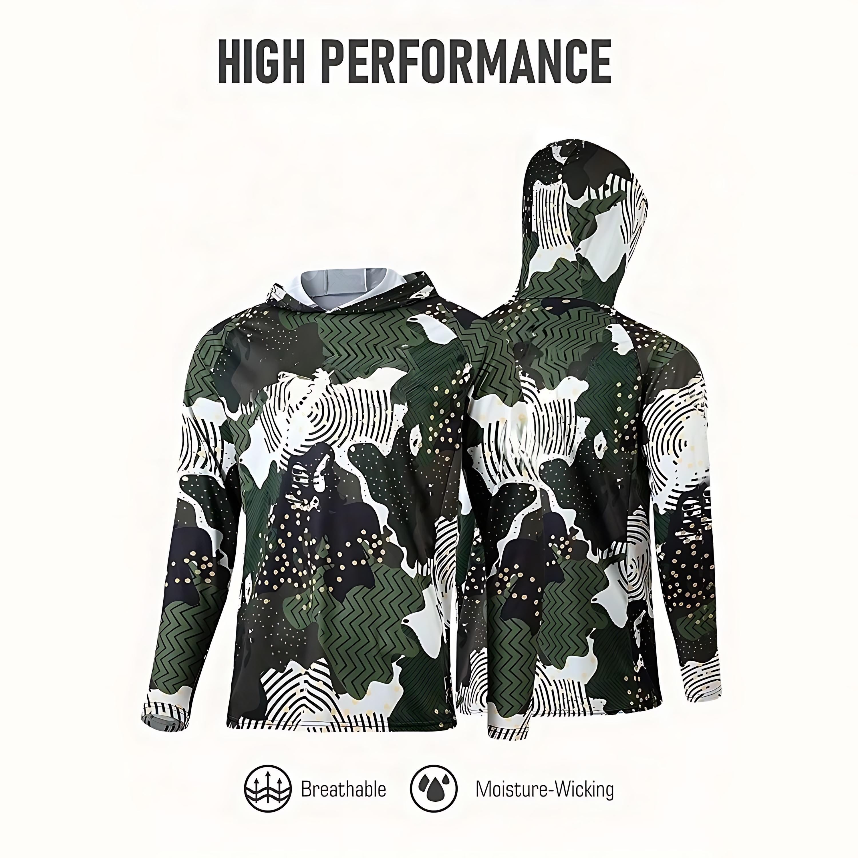 Fishing Shirt Hooded Men Fishi - Summer Clothing Trends recension och pris