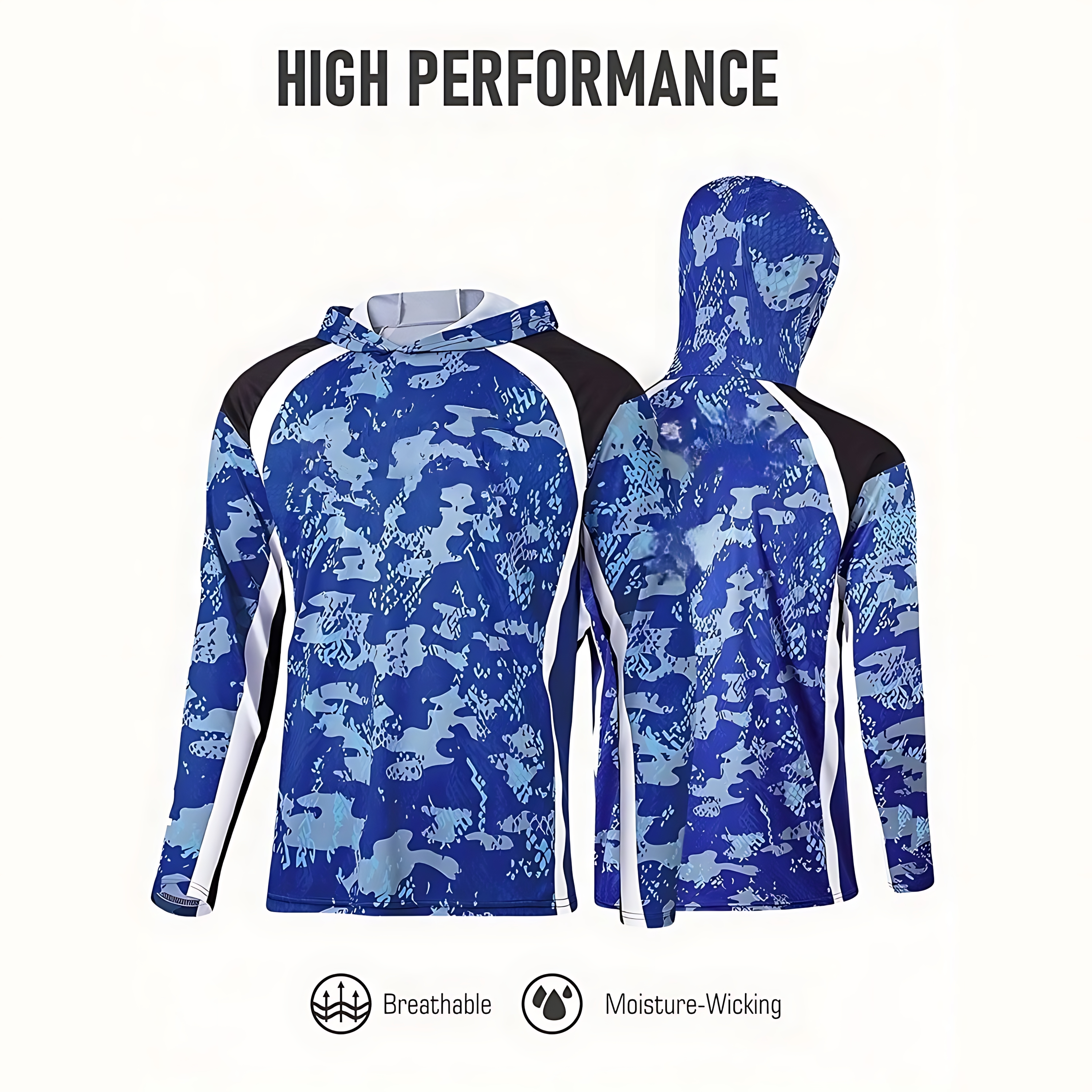 Fishing Shirt Hooded Men Fishi - Summer Clothing Trends recension och pris