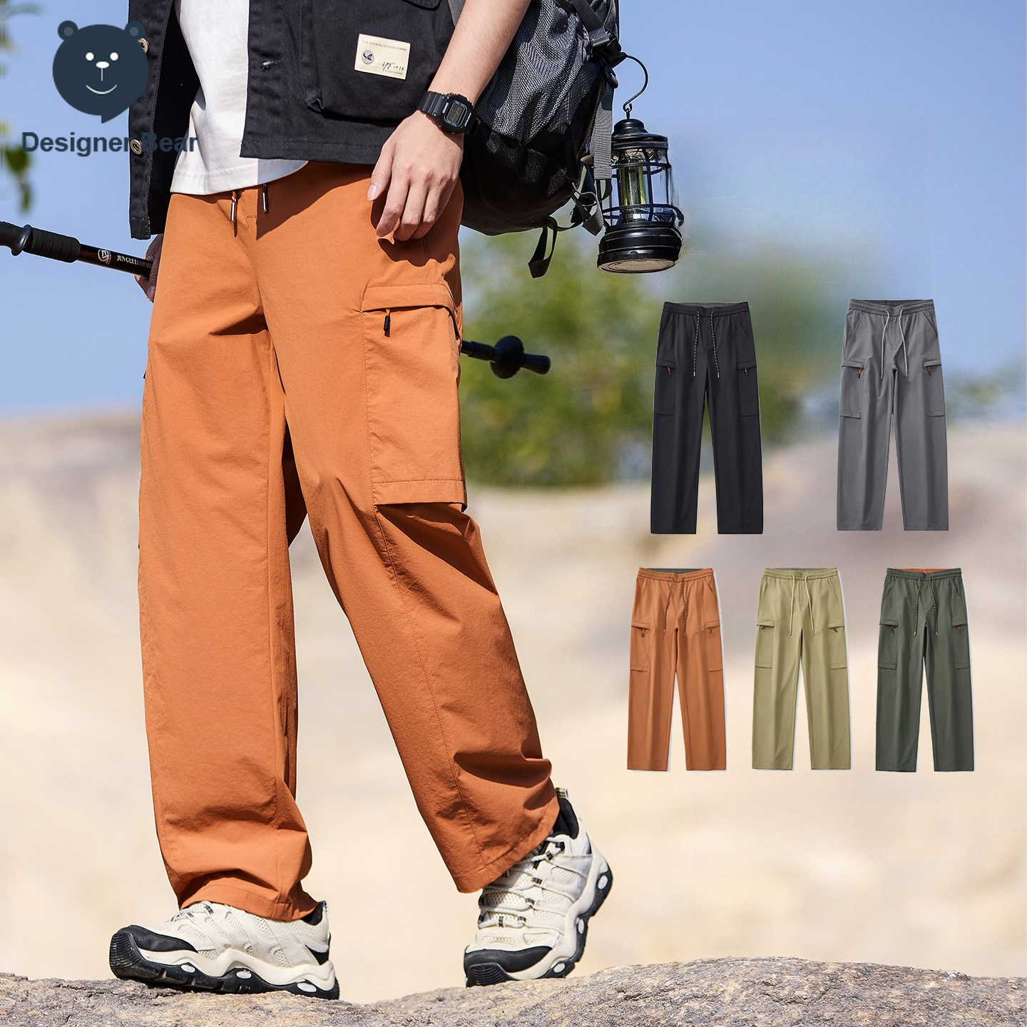 Brand Clothing Men's Cargo Pan - Summer Clothing Design recension och pris