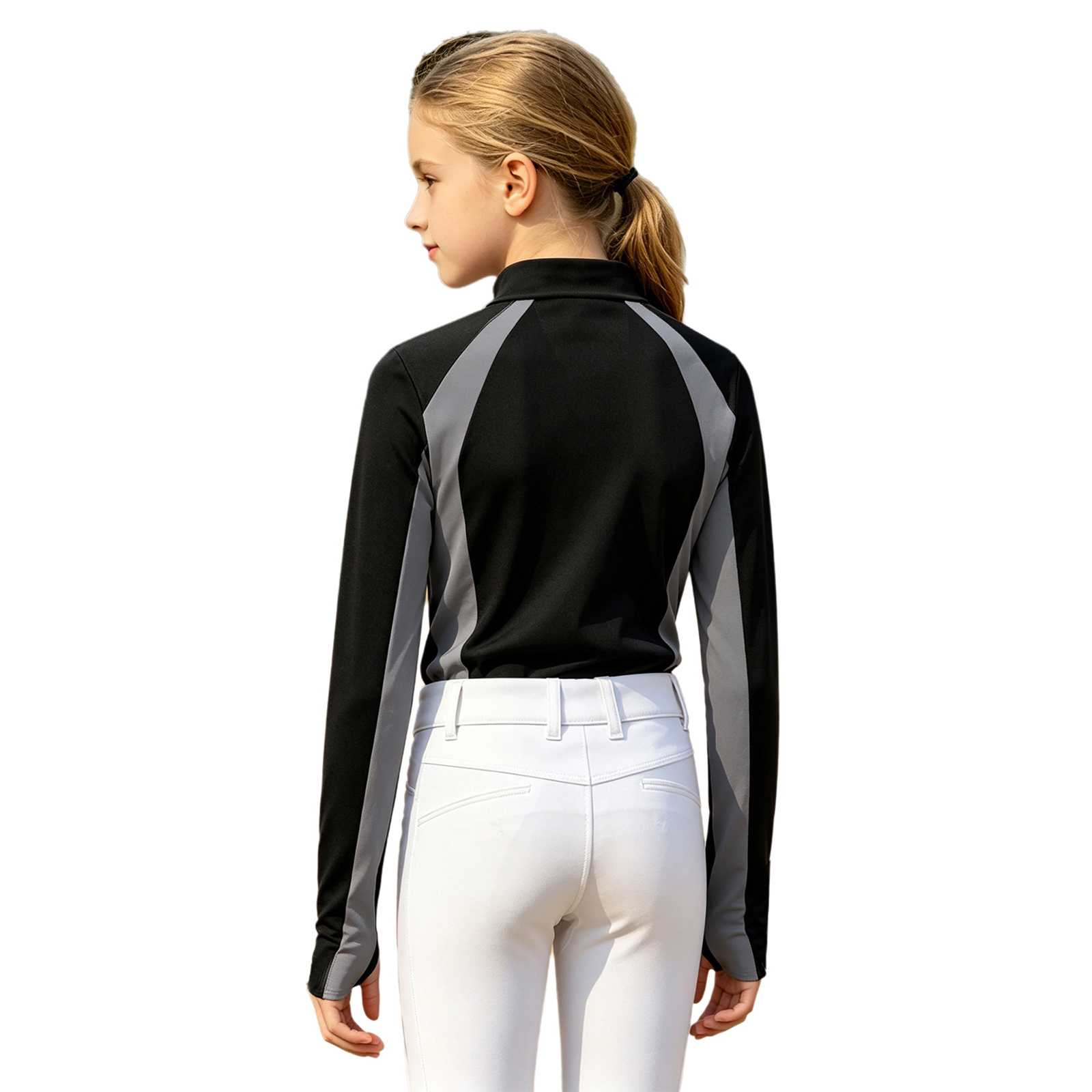 Kids Girls Equestrian Horse Ri - Summer Equestrian Clothing recension och pris