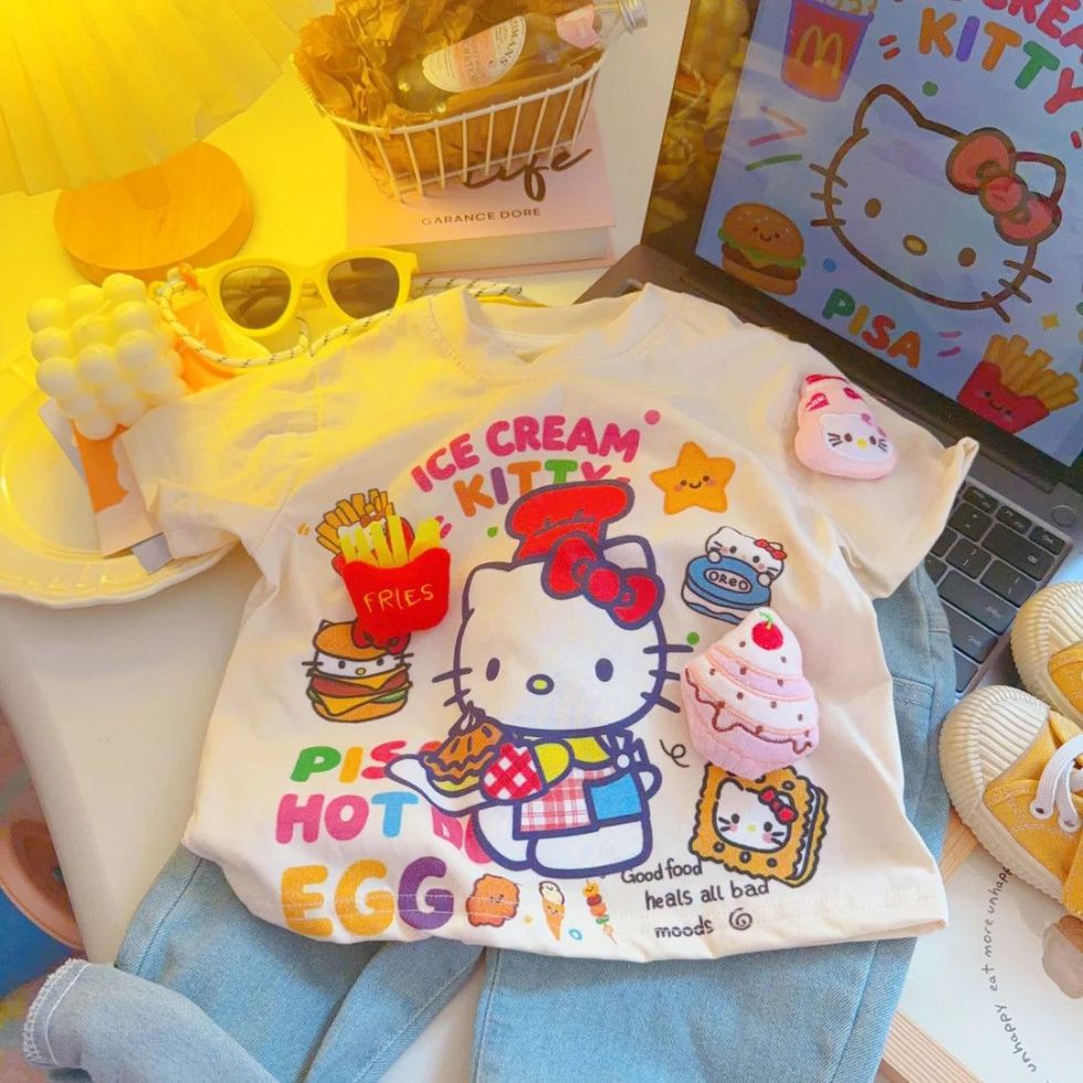 2026 Hot Sanrio Summer Baby Gi - Summer Clothing Baby recension och pris