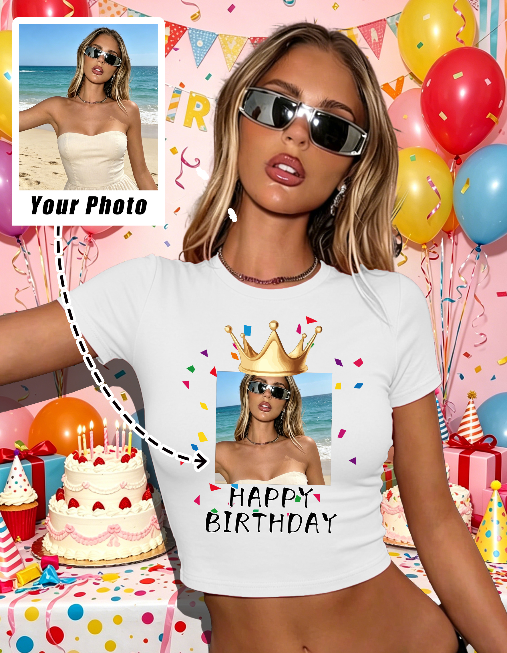 Custom Graphic Logo  Slim T Sh - Summer Clothing Logo recension och pris