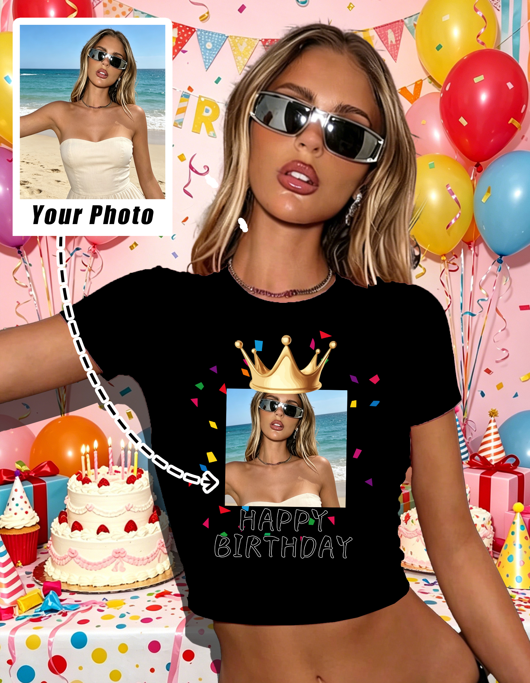 Custom Graphic Logo  Slim T Sh - Summer Clothing Logo recension och pris